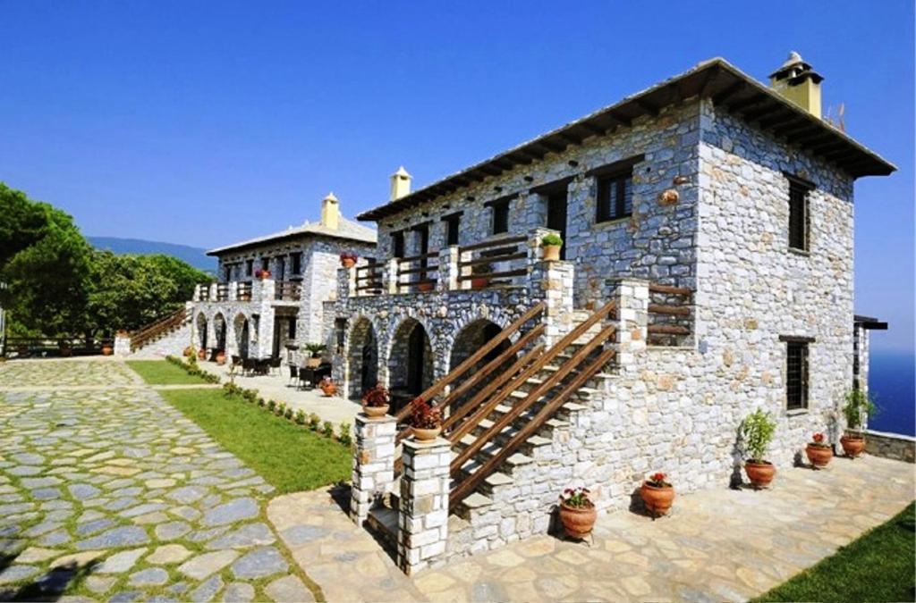 Prasino - Galazio Mouresi Exterior foto